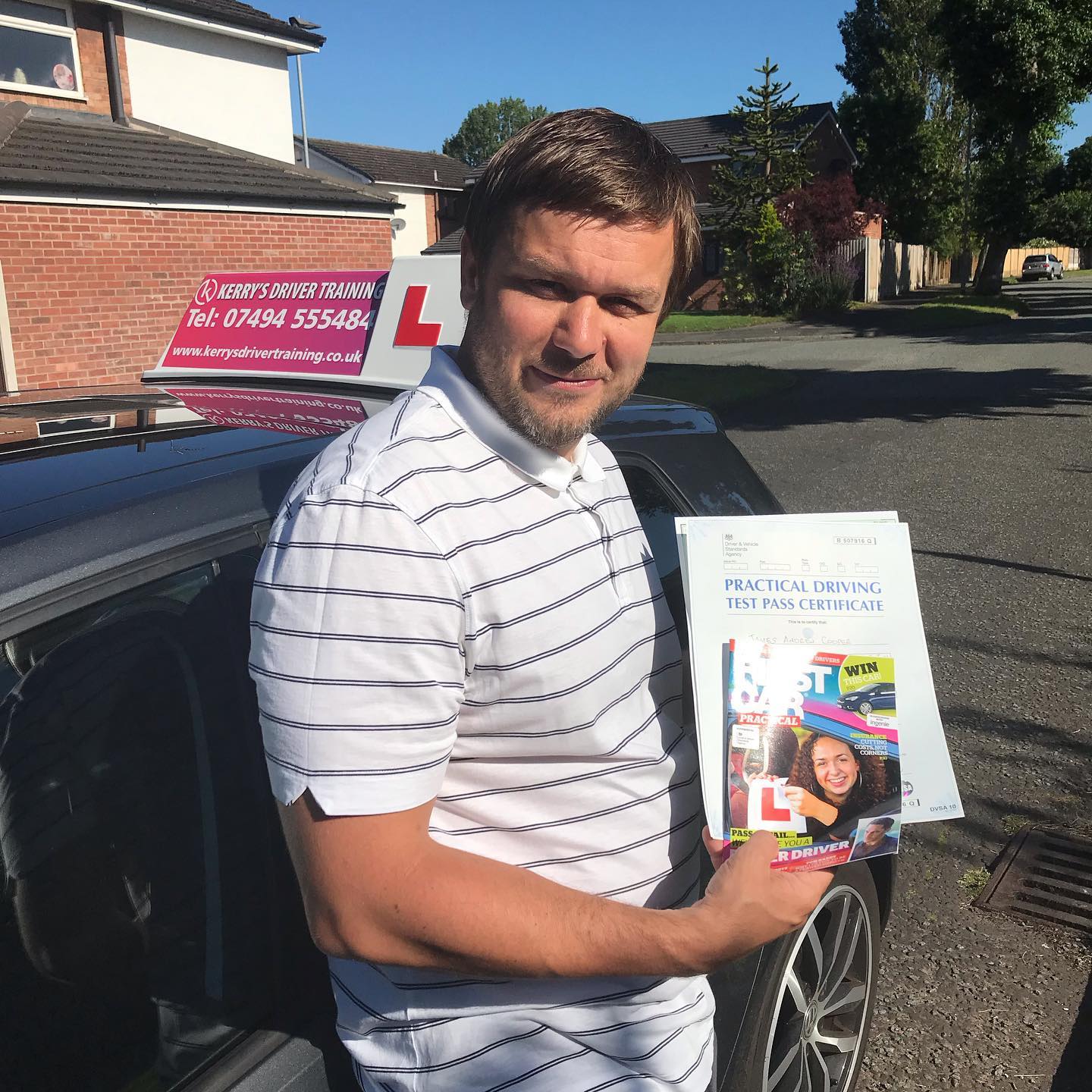driving instructor warrington Kerrys driver training