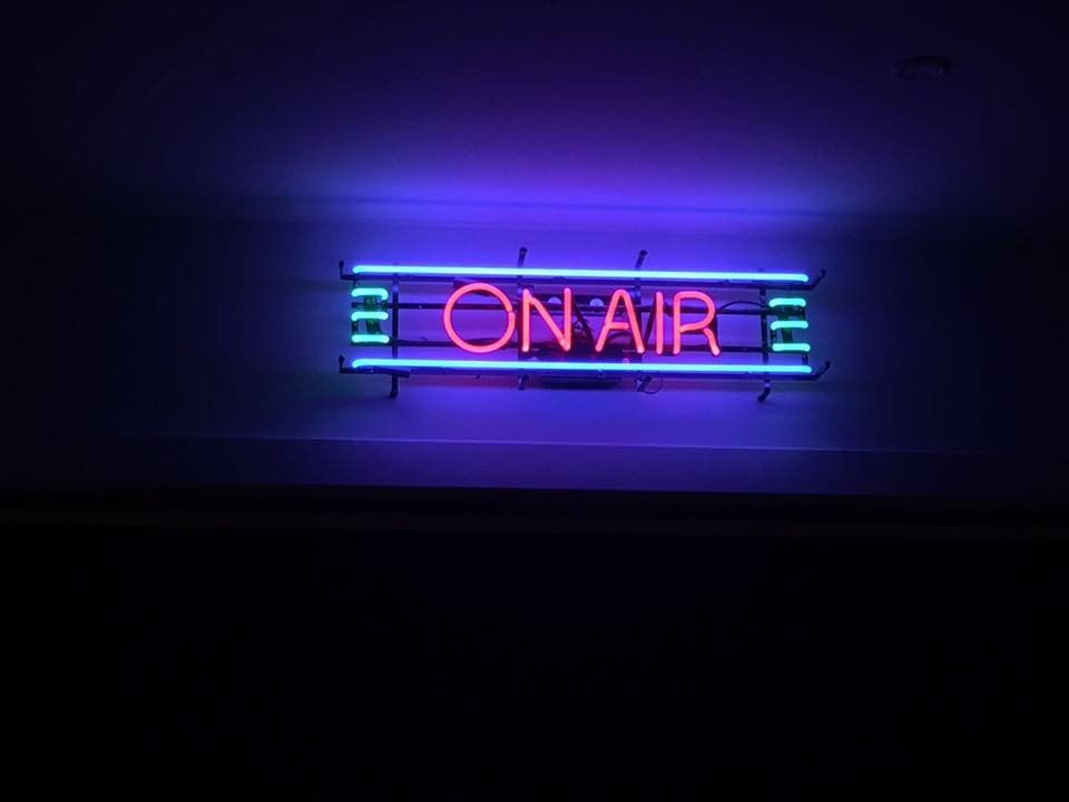 neon on air sign