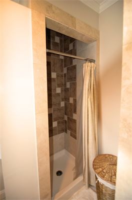 Walk in shower