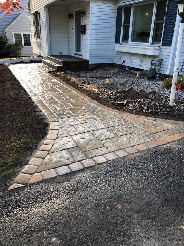 landscaping walkway