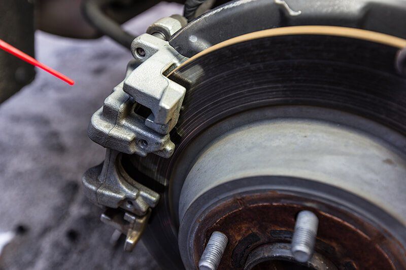 Brakes of a car
