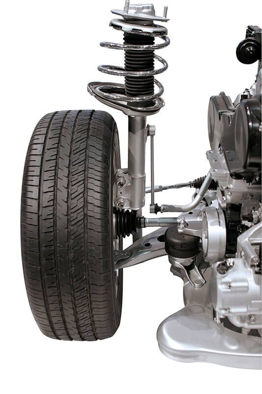 Gears of a car
