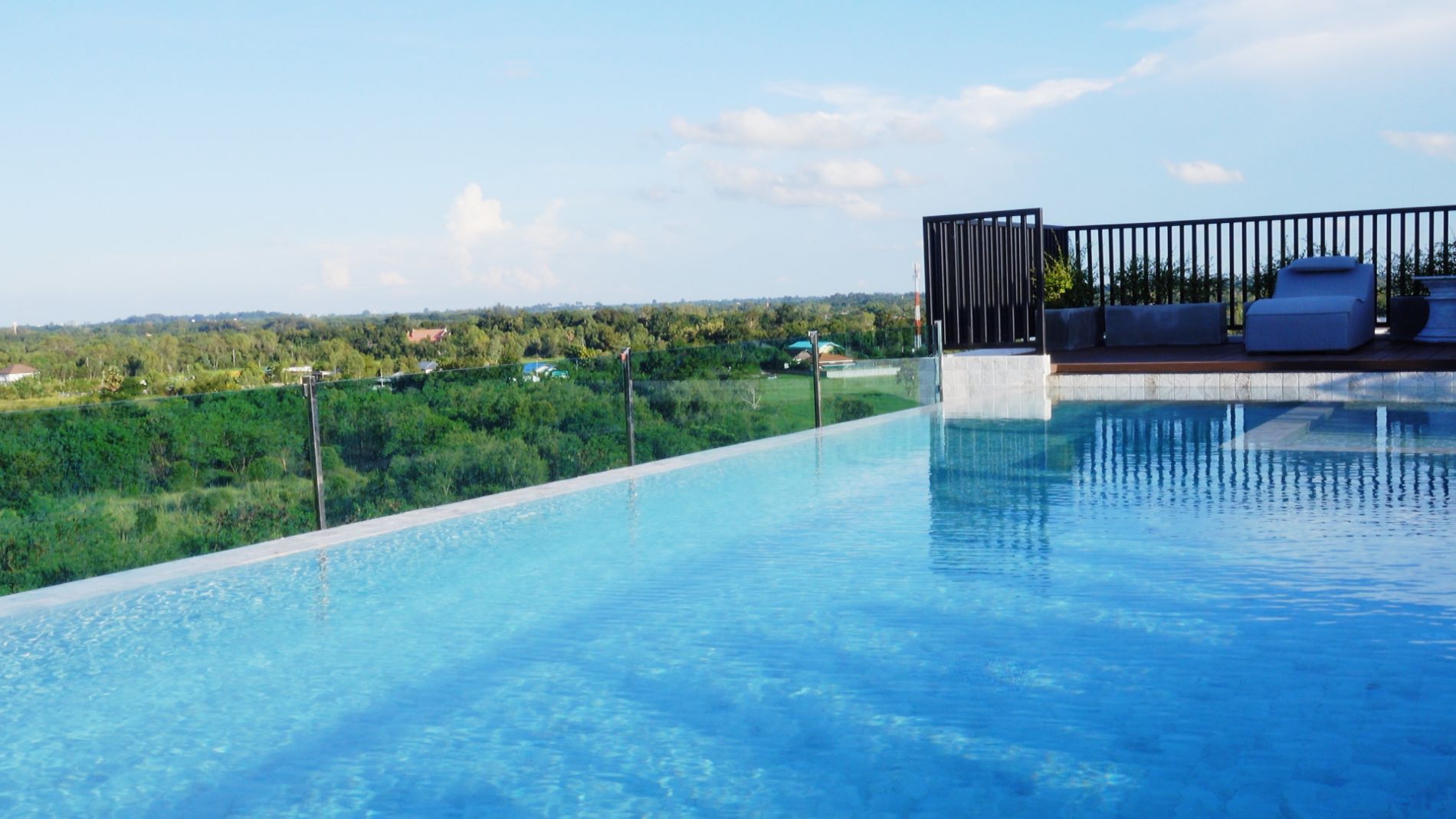 piscina con vista