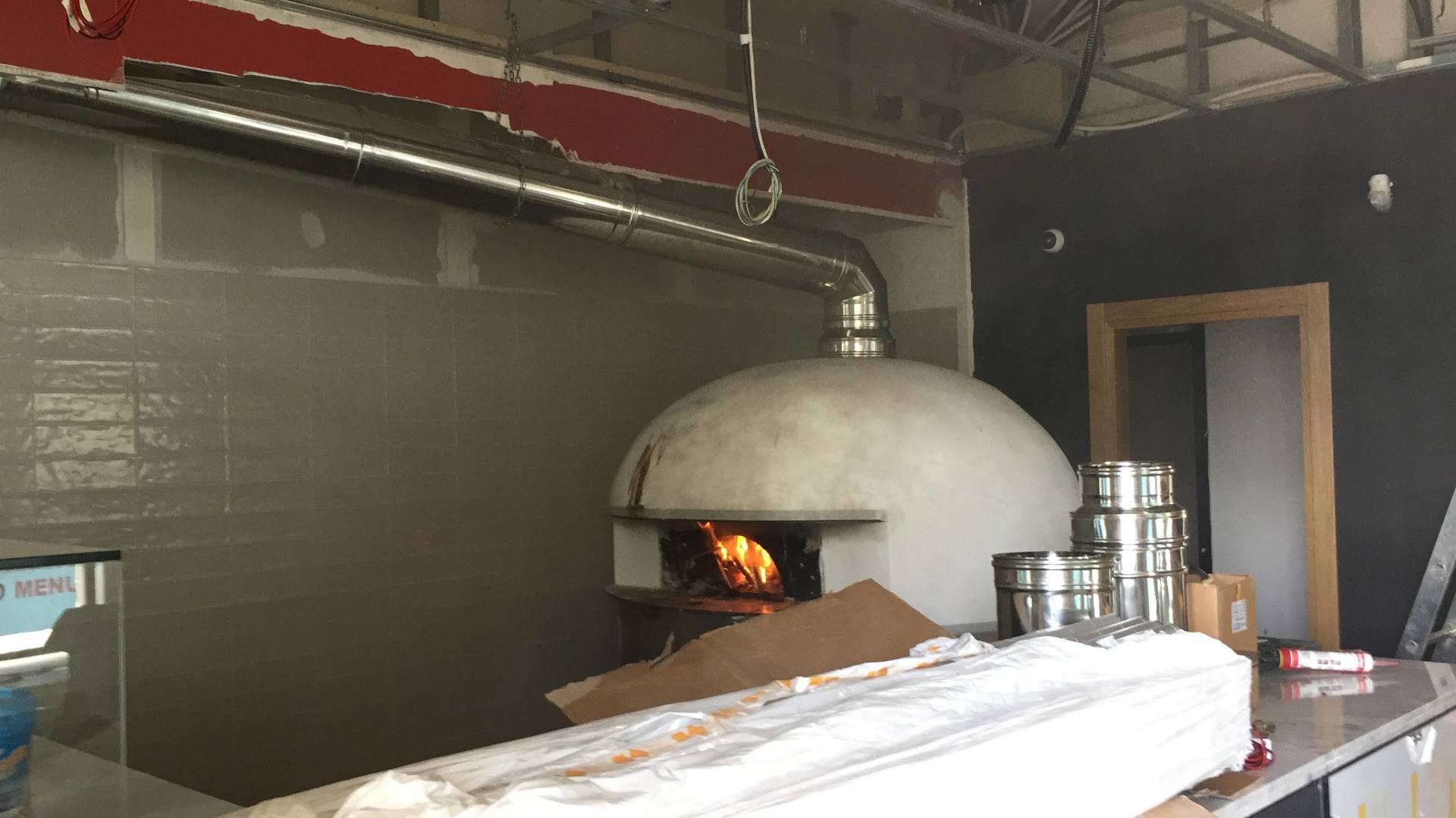 forno in muratura da restaurare