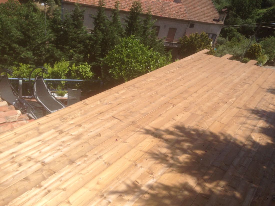 realizzazione tettoia in legno