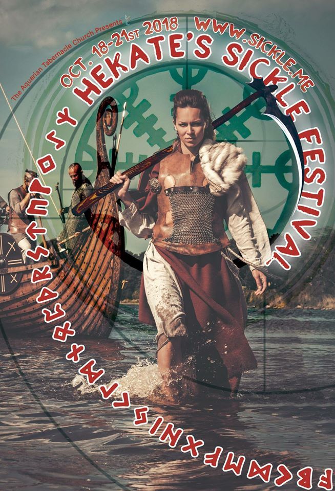 A poster for the hekate 's sicle festival