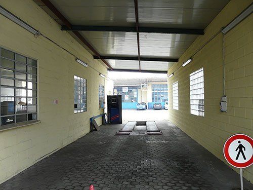 un ponte in officina