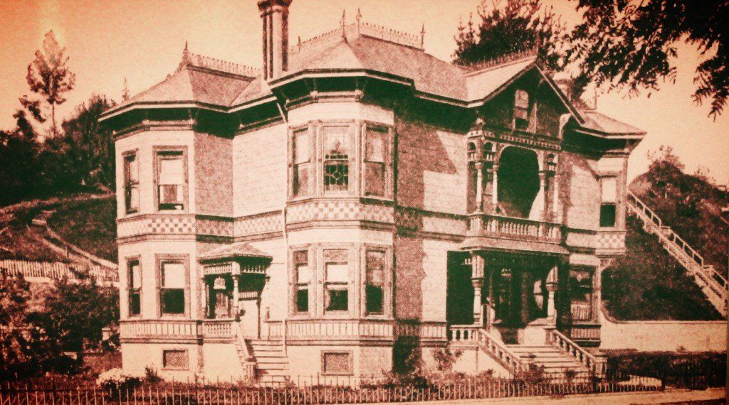 Hinds House c. 1889 Hinds House Santa Cruz 1889 photo
