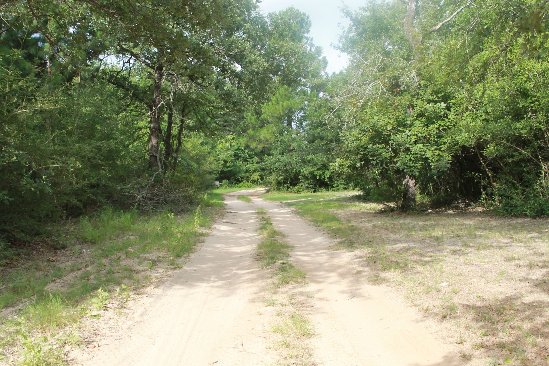Rios Trucking Company in Hearne, Texas photo of before road construction