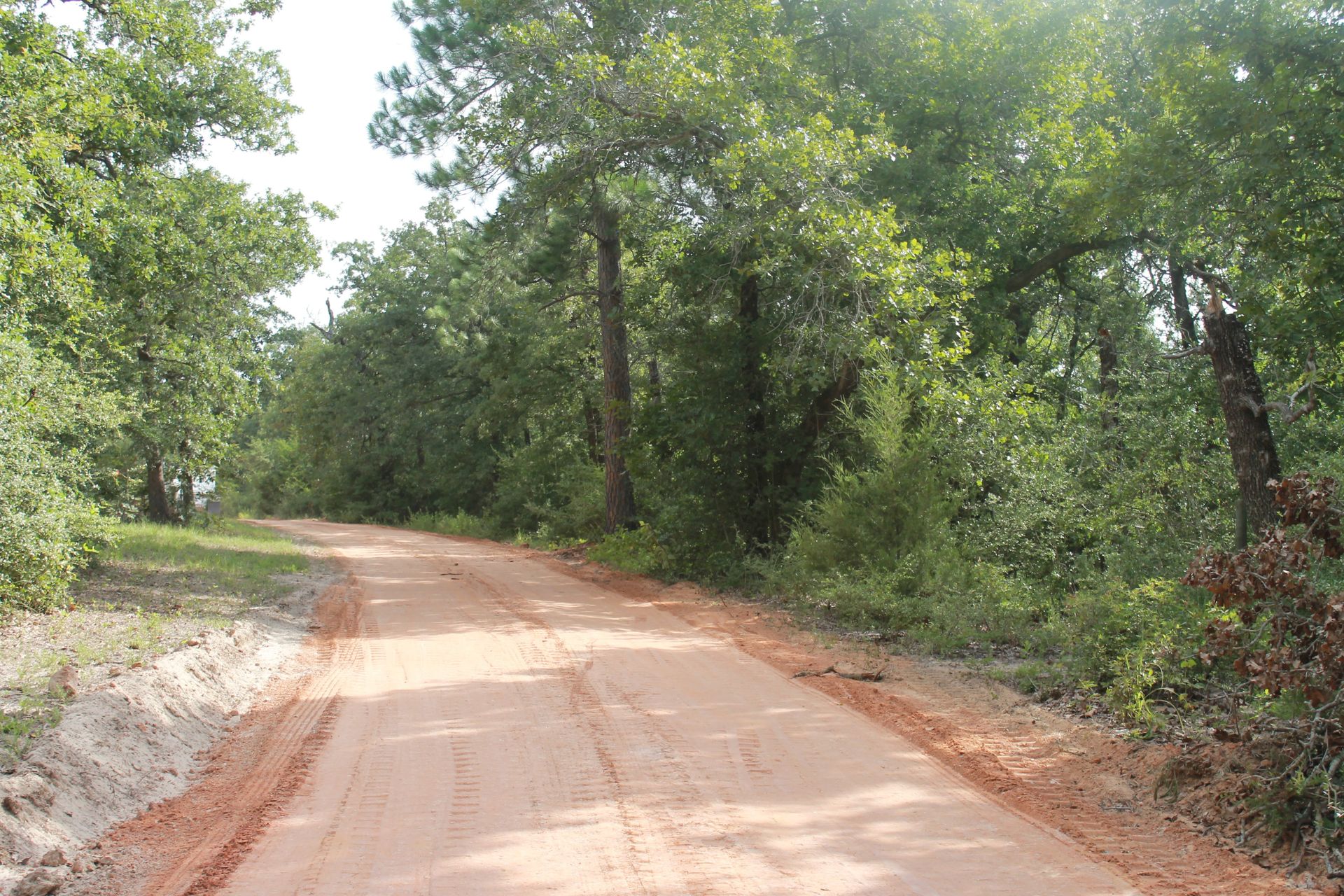 Rios Trucking Company of Hearne, Texas during road construction