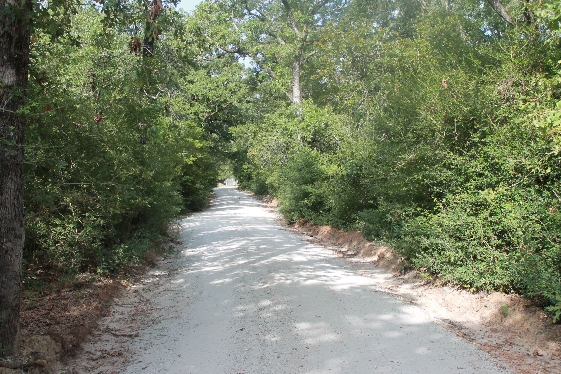 Rios Trucking Company after road construction completion