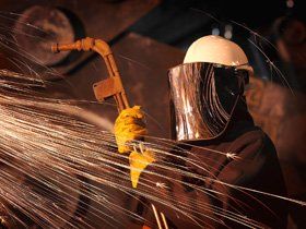 Steel Fabrication - Sunderland, North East England - Graythorpe Forge & Engineering - Worker Steel Fabrication - Sunderland, North East England - Graythorpe Forge & Engineering - Worker