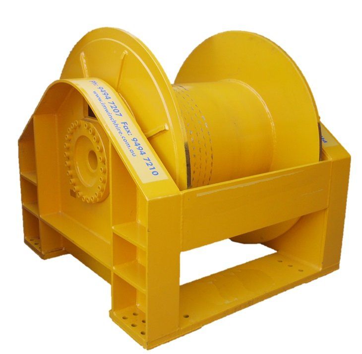 30 tonne hydraulic winch