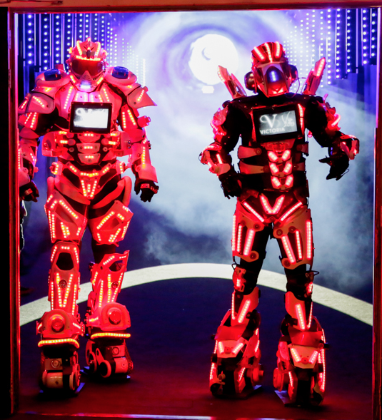 Silva LED Robots