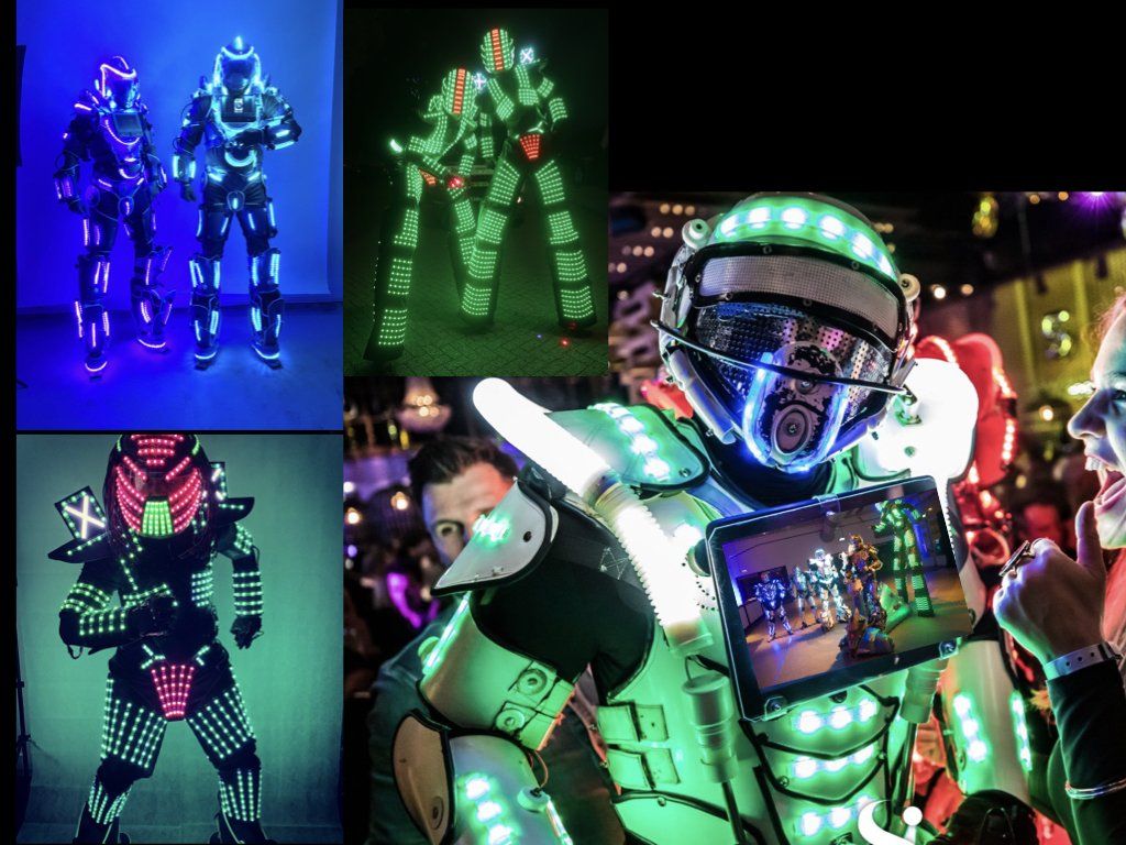 Silva LED Robots