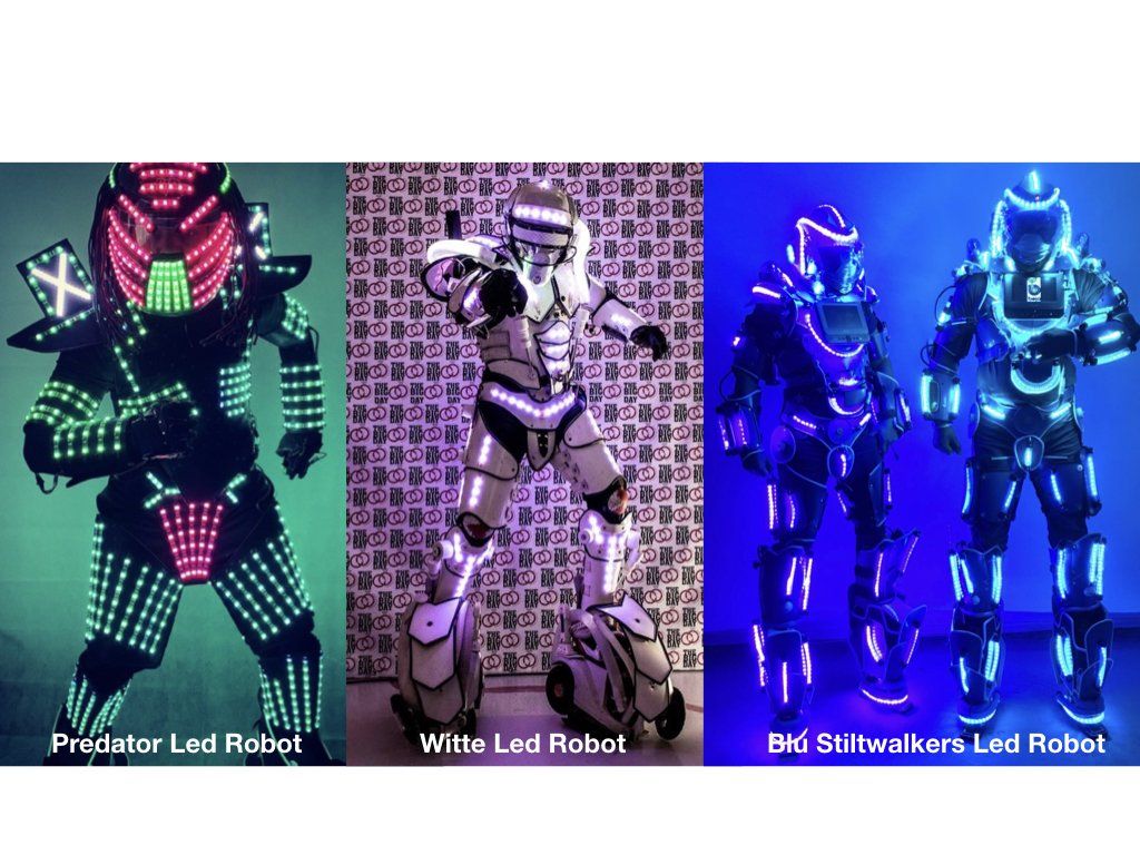 Silva LED Robots
