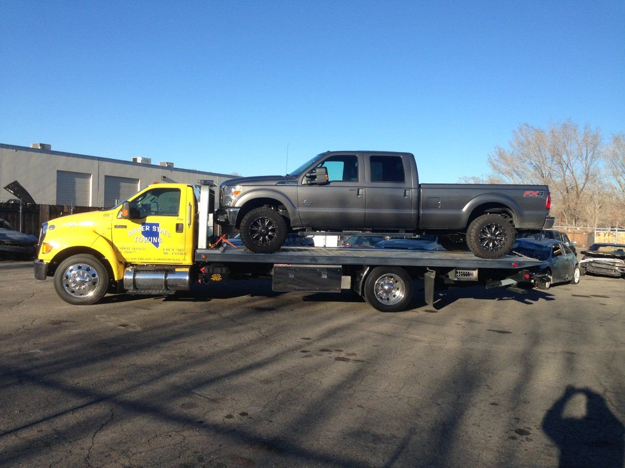 Car Auction — Towed Truck in Reno, NV