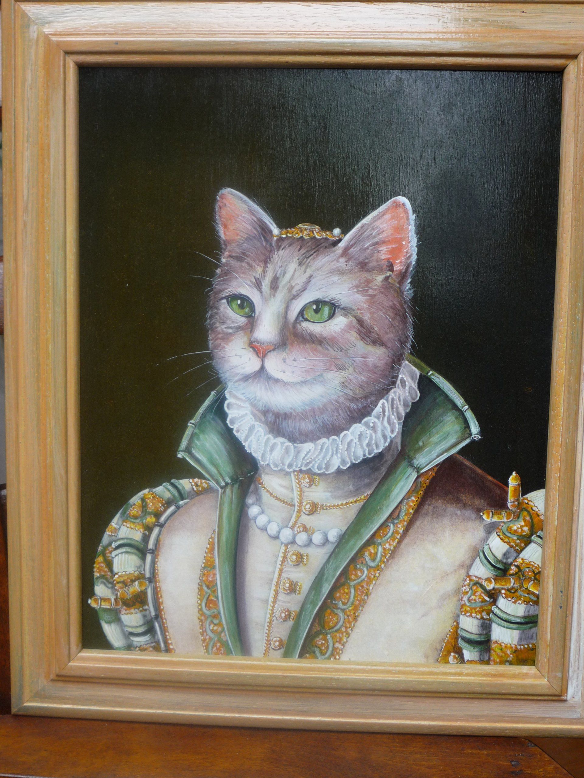 animali, quadri, ritratti, dipinti, su misura, animali vestiti, oggetti, arredi, uova dipeinte, piatti, decorazioni, trompe, fiori, stencil, decoupage, carta, colla, matita, pennello, olio su tela , riviste, pubblicazioni, eventi, Marina Rigolone, artista, pittrice, decoratrice,