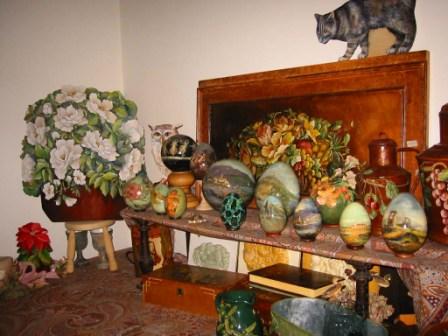 animali, cani, gatti, cavalli,  quadri, ritratti, dipinti, su misura, animali vestiti, oggetti, arredi, uova dipeinte, piatti, decorazioni, trompe, fiori, stencil, decoupage, carta, colla, matita, pennello, olio su tela , riviste, pubblicazioni, eventi, Marina Rigolone, artista, pittrice, decoratrice,