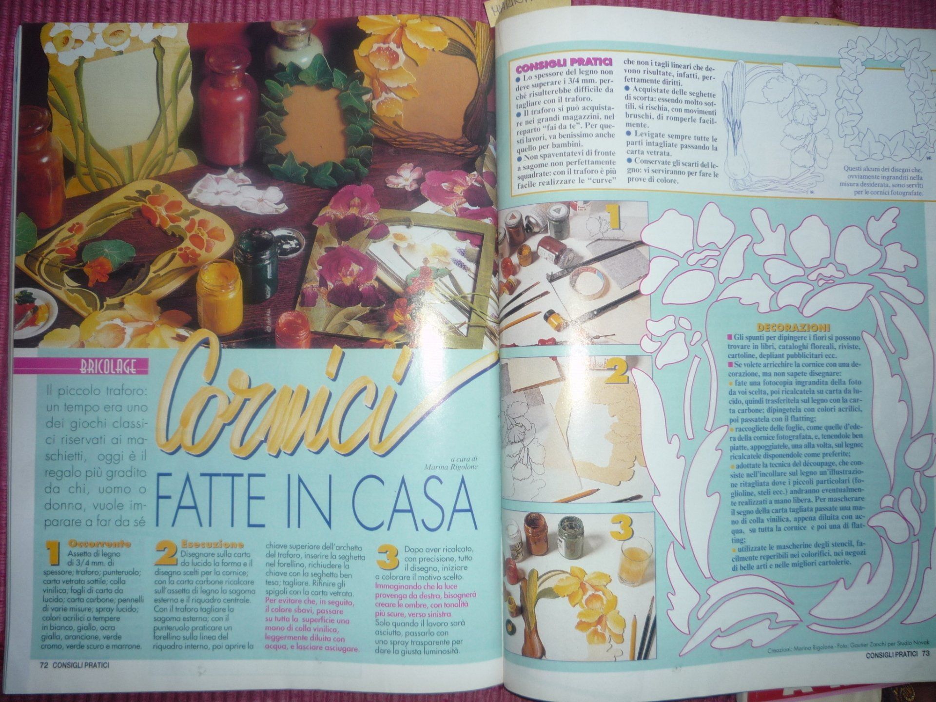 animali, cani, gatti, cavalli,  quadri, giornali, ritratti, dipinti, su misura, animali vestiti, oggetti, arredi, uova dipinte, piatti, decorazioni, trompe, fiori, stencil, decoupage, carta, colla, matita, pennello, olio su tela , riviste, libri, pubblicazioni, eventi, Marina Rigolone, artista, pittrice, decoratrice,