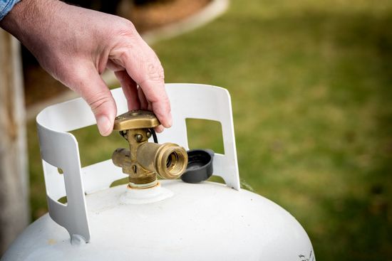Gas Tank With Lighters Holder — Jasper, IN — Dubois County L.P. Gas, Inc.