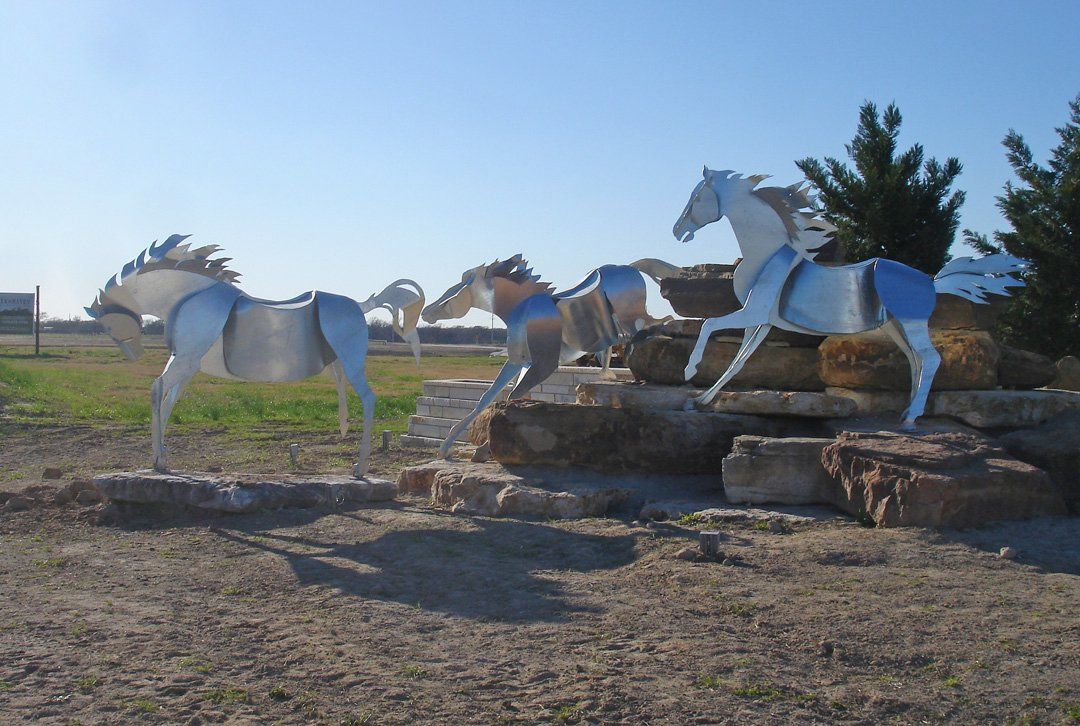 Horse Model Made of Galvanized Metal — Houston, TX — Southwest Galvanizing