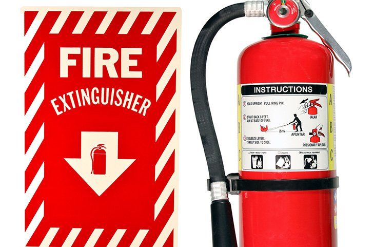 Fire Extinguisher Sign