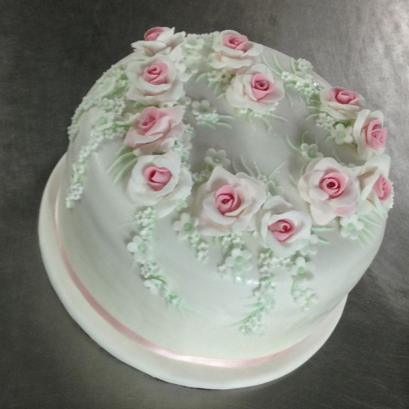 Torta con panna