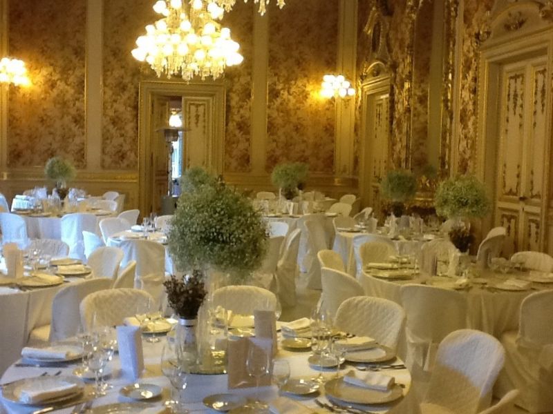 Tavoli nella sala