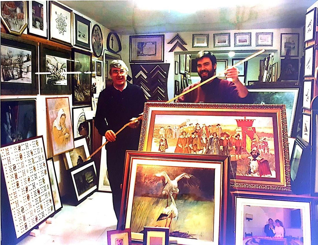 passepartout in legno
