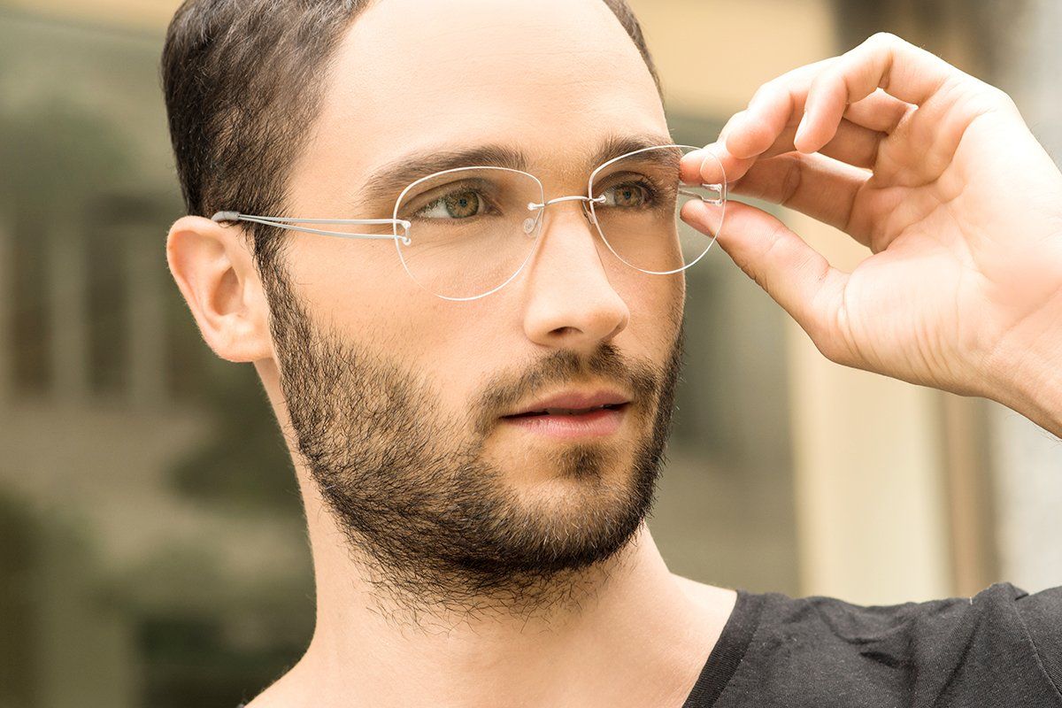 occhiali senza montatura ottica raineri