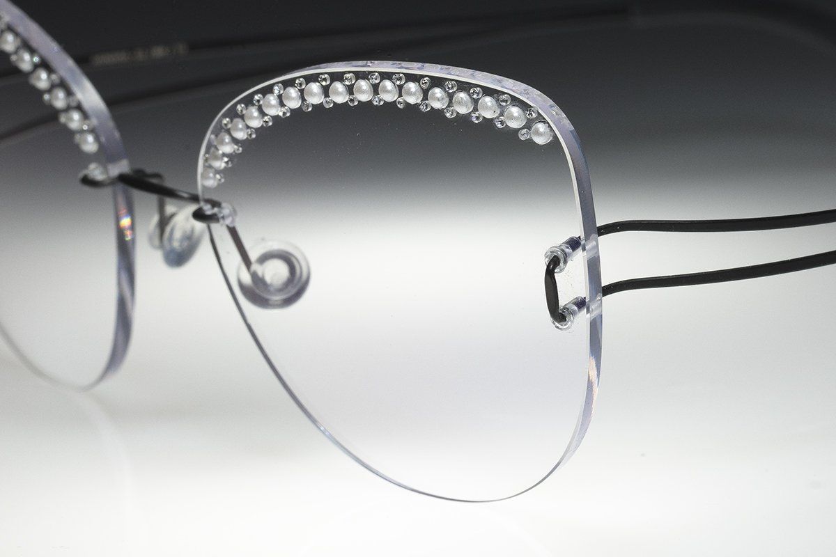 occhiali senza montatura ottica raineri