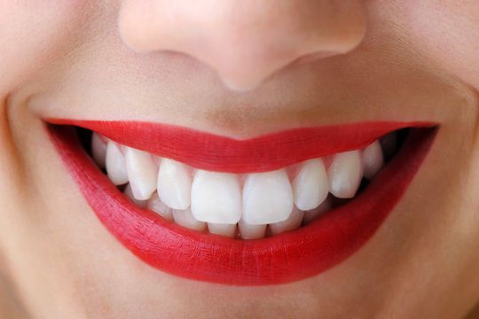 paziente felice dal dentista