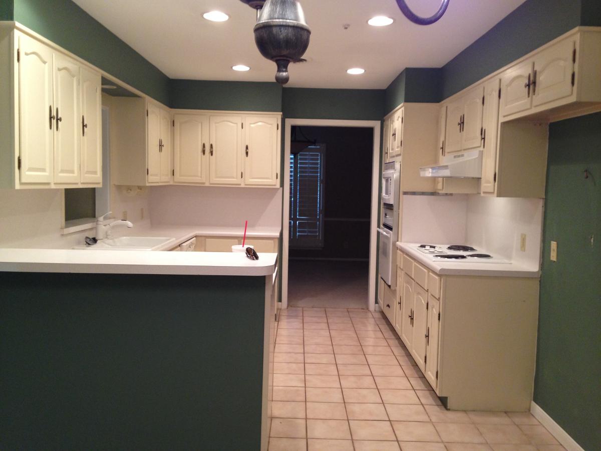 San Antonio remodel including kitchen cabinets