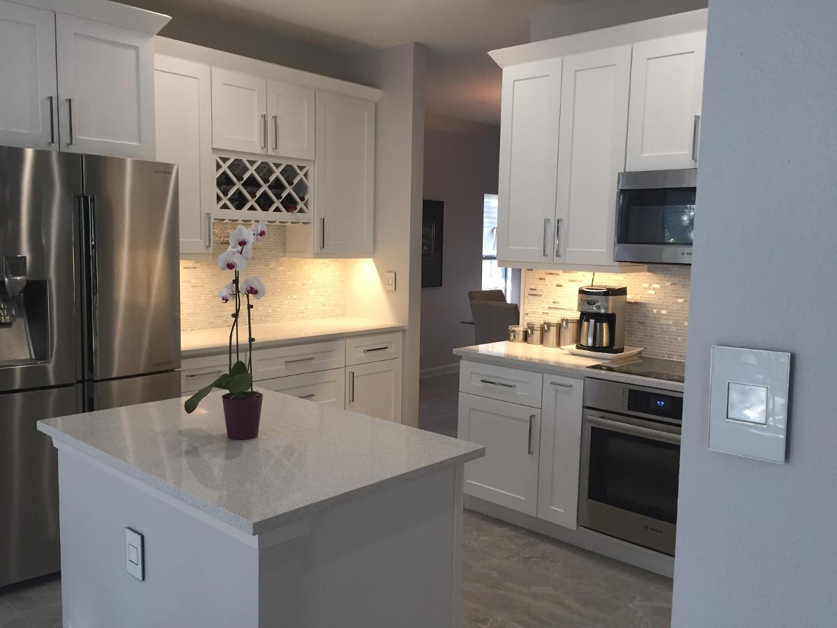 granite countertops installed