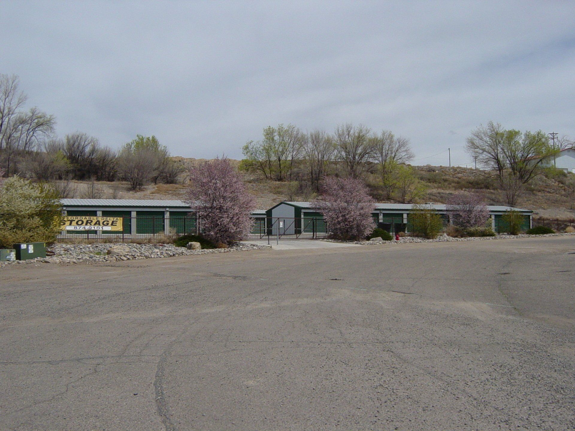 Storage Facility with Trees - Affordable Storage in Delta, CO