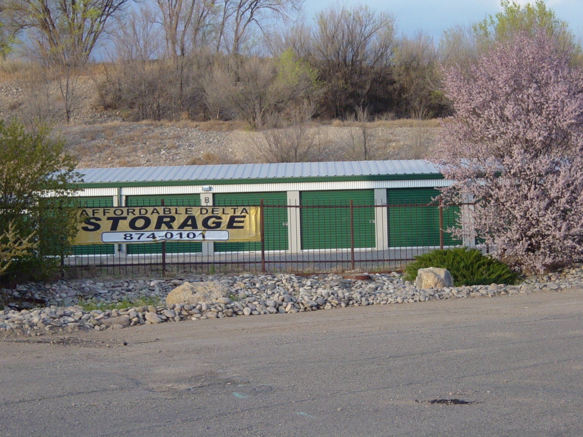 Storage Box with Company Logo - Affordable Storage in Delta, CO
