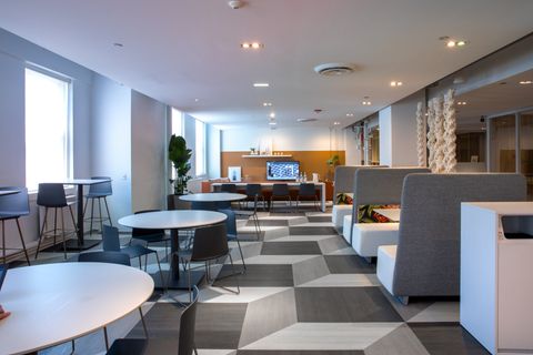 Green And Blue Chairs — Waco, TX — Total Office Solutions
