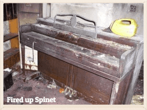 Fired up Spinet
