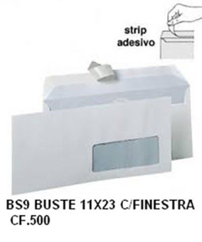 Buste con finestra
