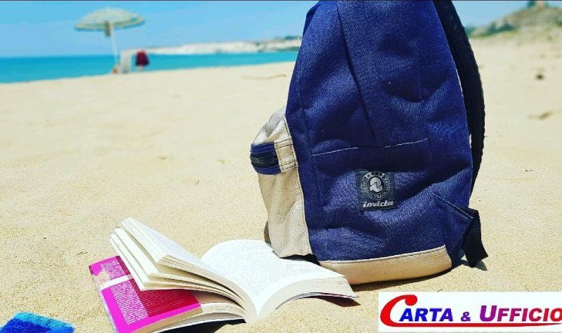 Zaino in spiaggia