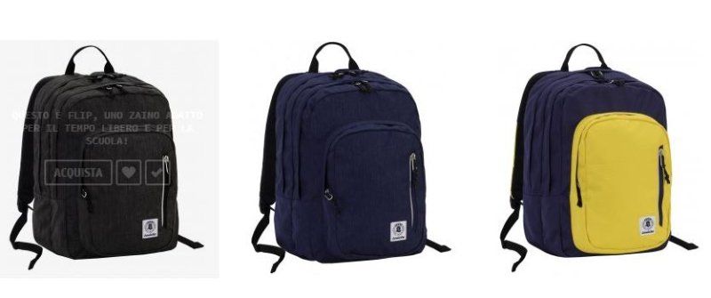 Zaini per scuola