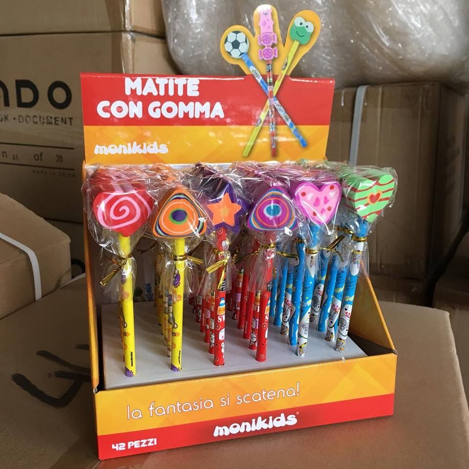 Matite con gomma