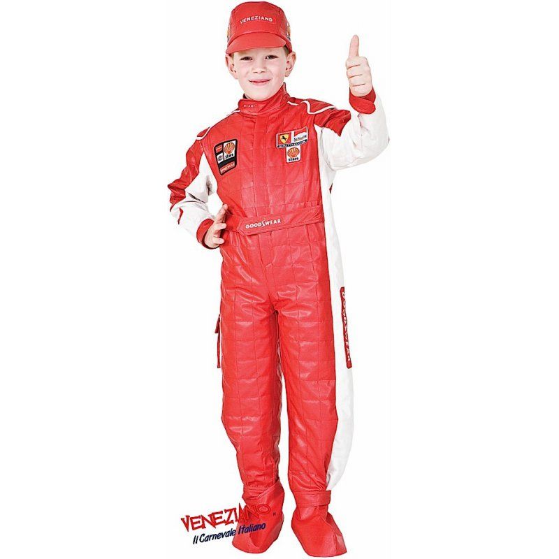 costume di carnevale pilota formula 1