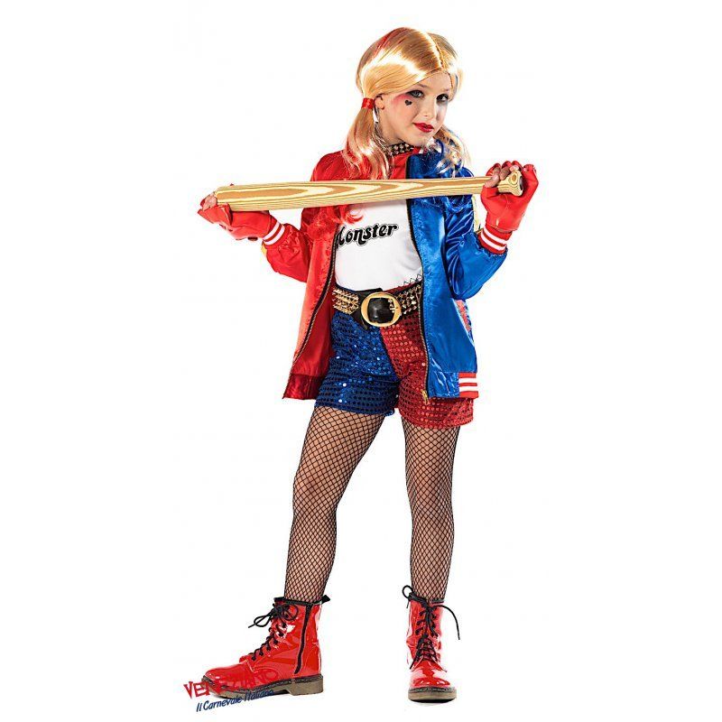 custume da harley quinn