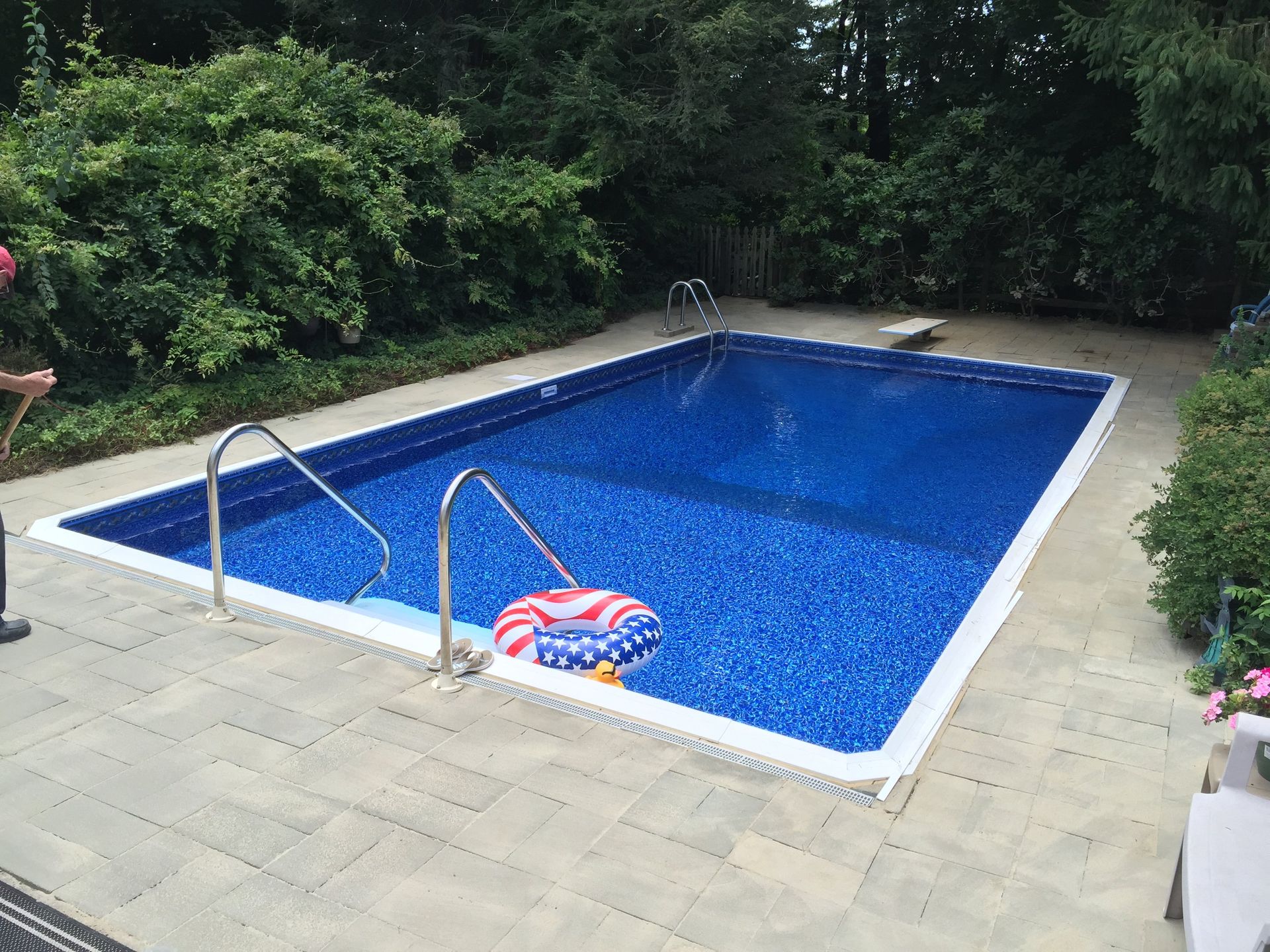 After Vinyl Pool Renovation