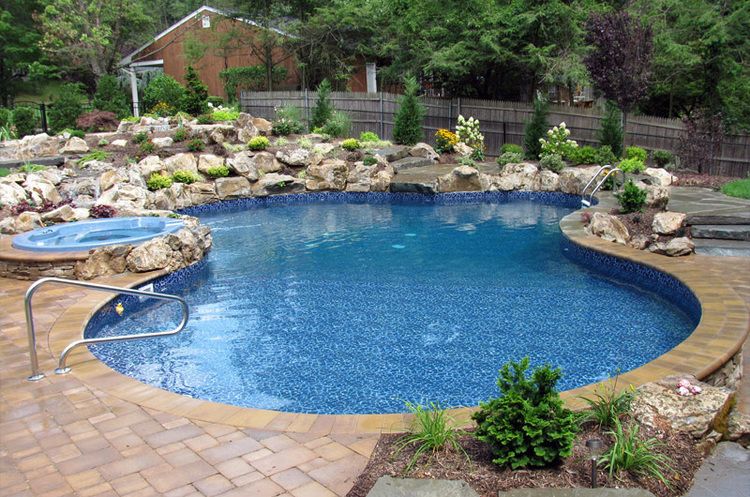 Backyard In-Ground Swimming Pool