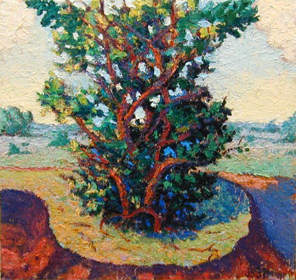 Bush, 2001 Oil on Canvas, 34