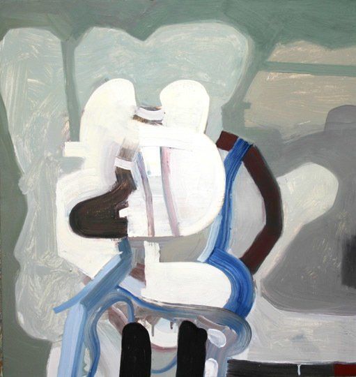 A painting of a person with the number 20 on it