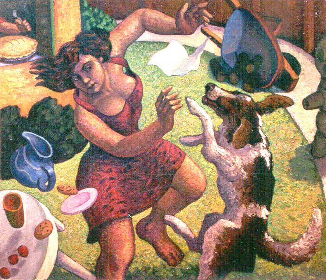 Faith's Good Fortune, 1998 Oil on canvas, 59